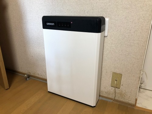 湖南市　オムロン蓄電池工事