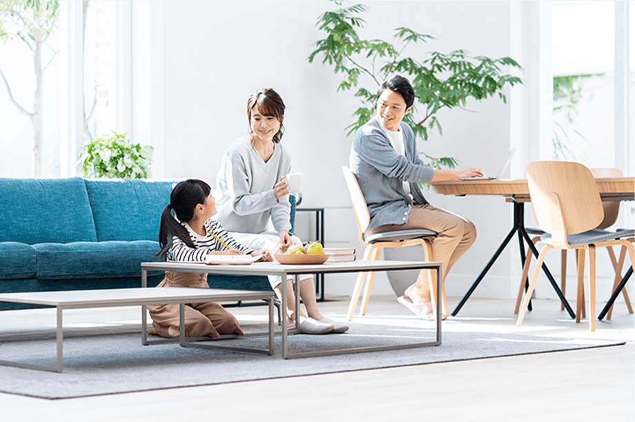 家事時間を少しでも減らして、ほっとできる時間の確保を。