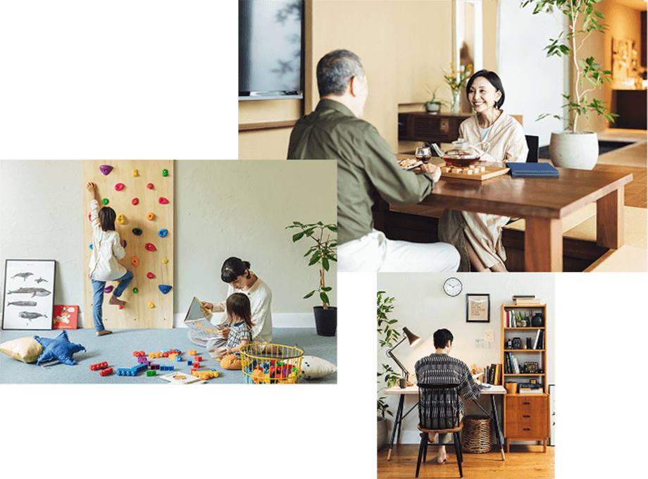 家事時間を少しでも減らして、ほっとできる時間の確保を。