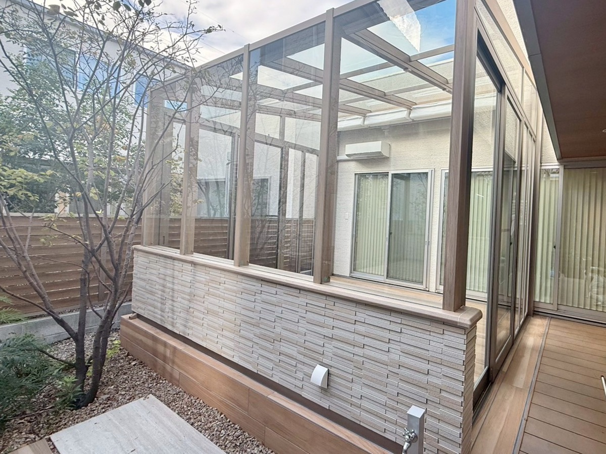 築3年戸建てのエクステリアリフォームのご紹介です。