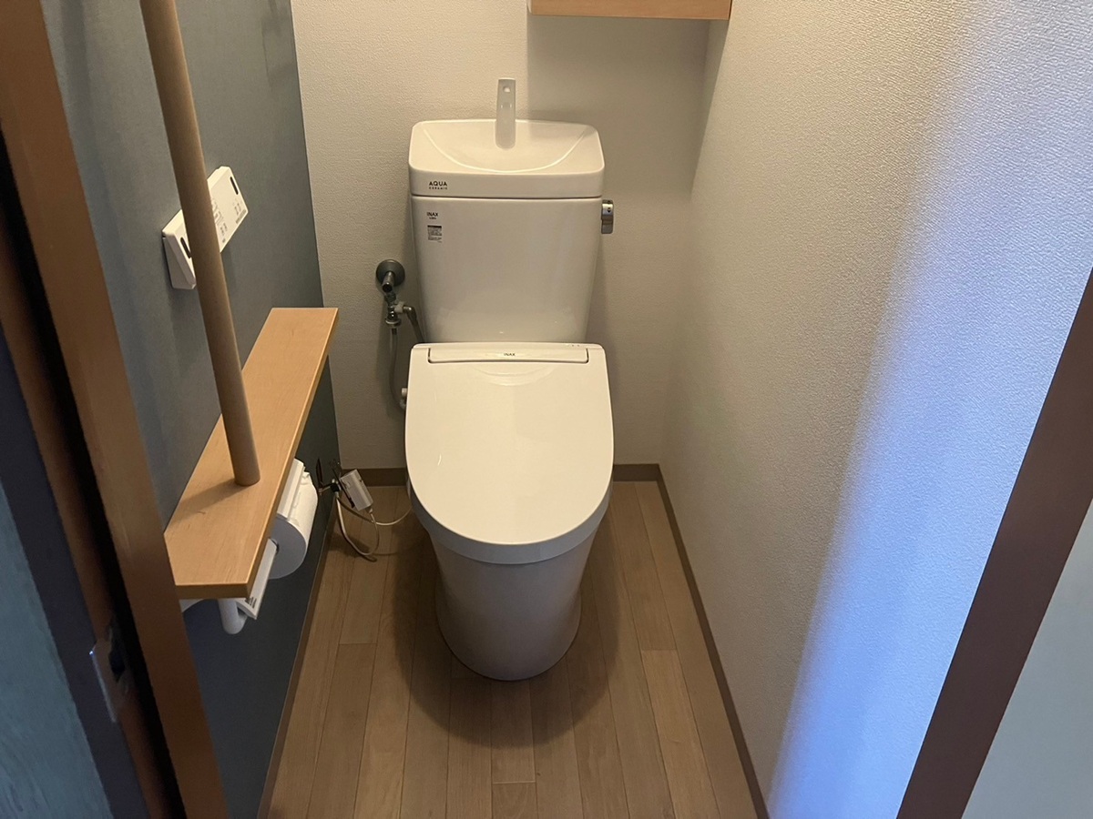 築77年戸建てのトイレリフォームのご紹介です。