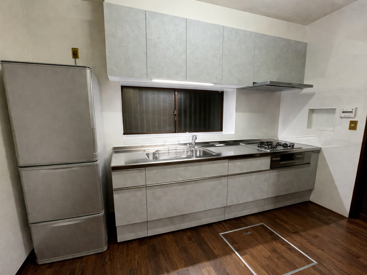 築40年戸建てのキッチンリフォームのご紹介です。